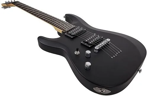 Schecter C-6 Deluxe LH SBK Леворукая электрогитара.